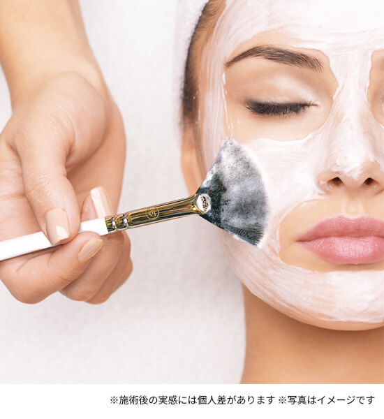 限りなくゼロに近い肌負担で乾燥・ハリ不足などの肌悩みにアプローチする新コース『ルミナピール』が誕生!